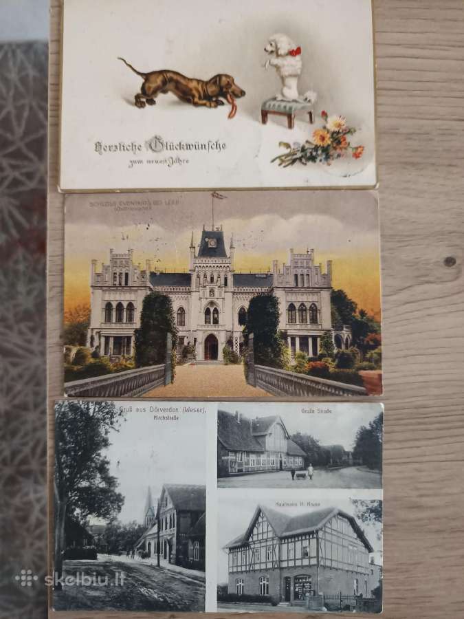 Vokiečių senoviniai atvirukai - nuotraukos Nr. 8