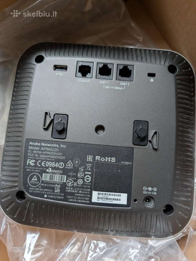 Aruba Networks Ap-225 Wi-fi prieigos taškai - nuotraukos Nr. 4