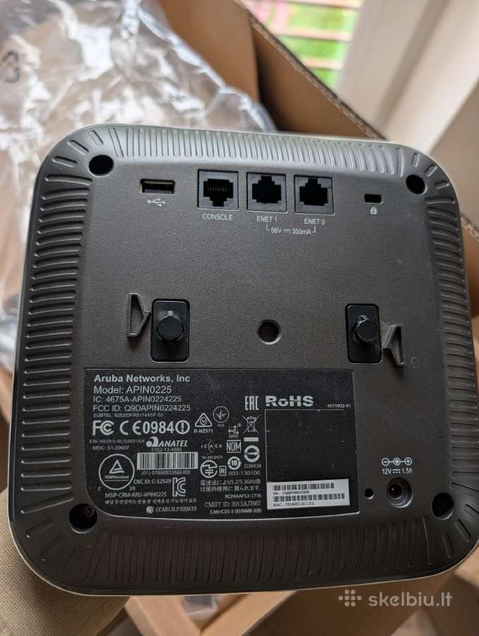 Aruba Networks Ap-225 Wi-fi prieigos taškai - nuotraukos Nr. 6