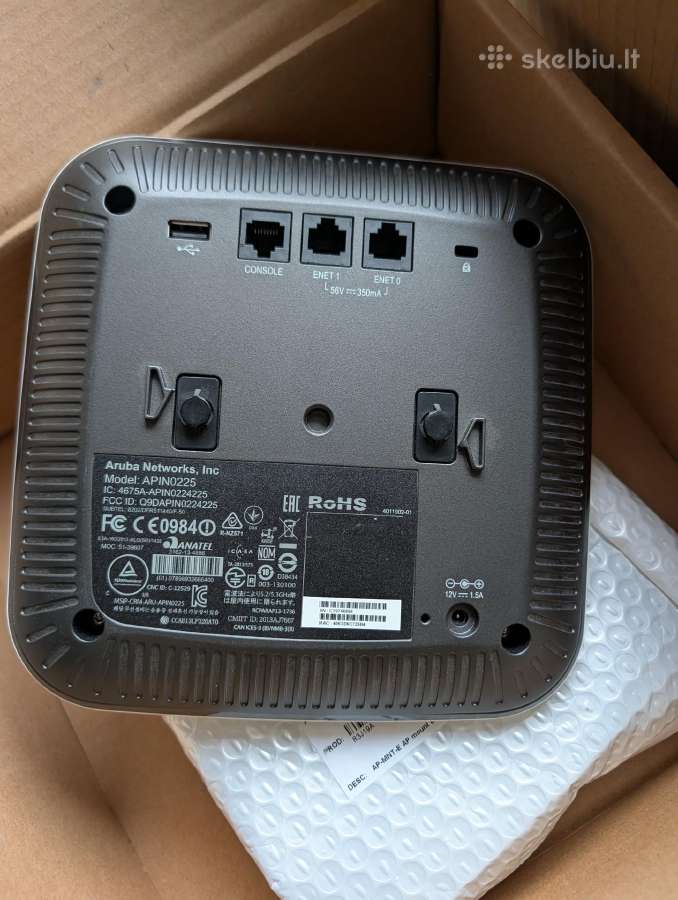 Aruba Networks Ap-225 Wi-fi prieigos taškai - nuotraukos Nr. 12