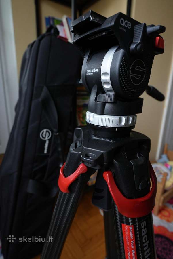 Sachtler Flowtech 75 Ms Carbon Fiber trikojis - nuotraukos Nr. 4