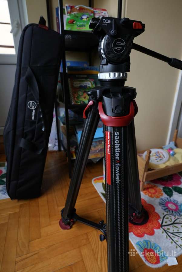 Sachtler Flowtech 75 Ms Carbon Fiber trikojis - nuotraukos Nr. 5