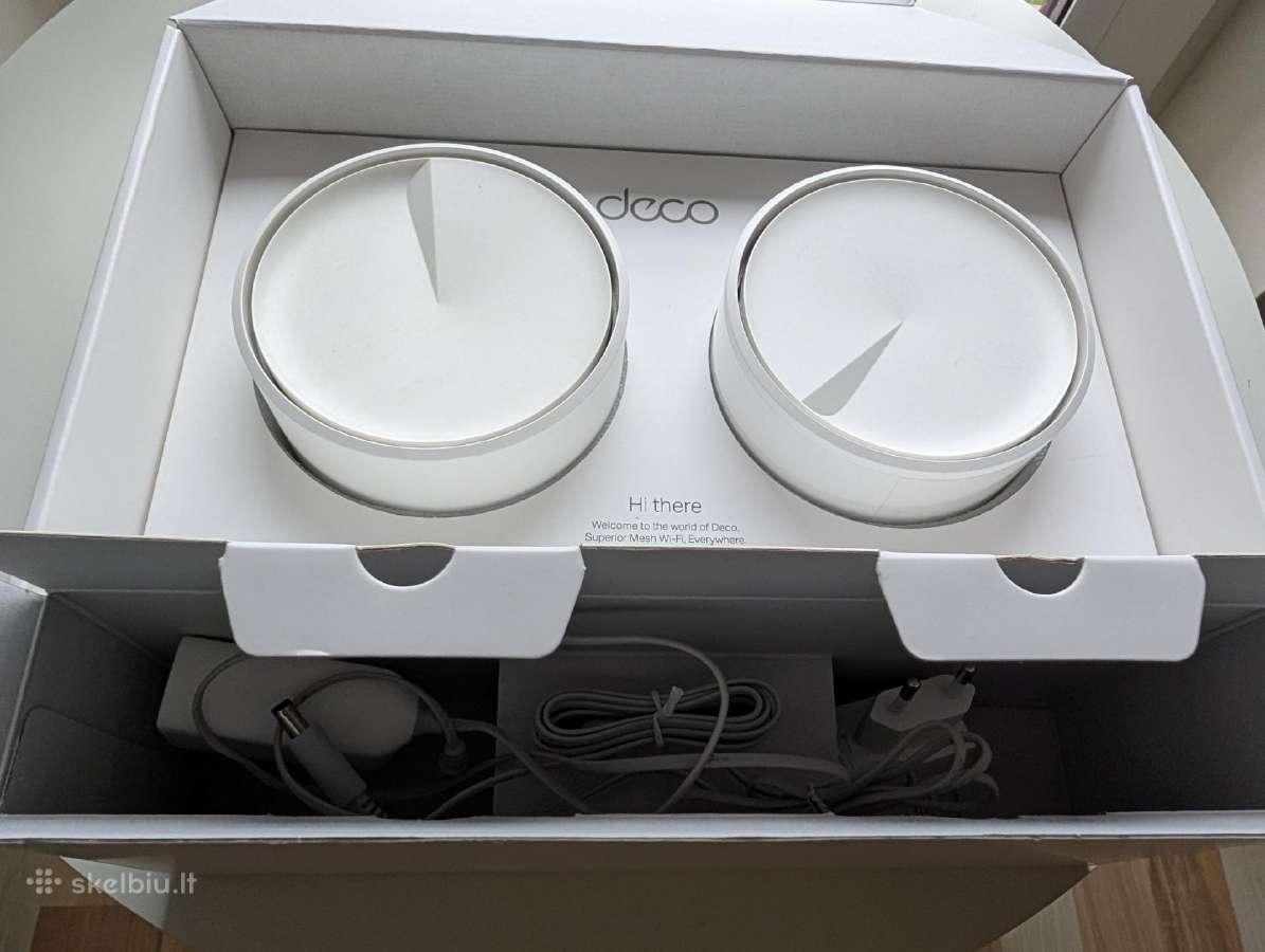 Tp-link Deco X20 Ax1800 Wi-fi 6 Mesh sistema - nuotraukos Nr. 3