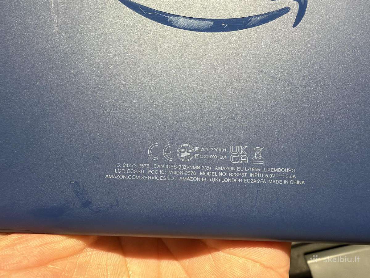 Amazon fire Hd8 planšetė - nuotraukos Nr. 2