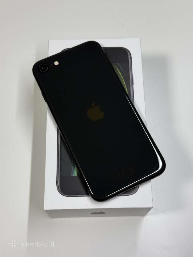 Apple iPhone Se (2020) Black 64 GB - nuotraukos Nr. 2