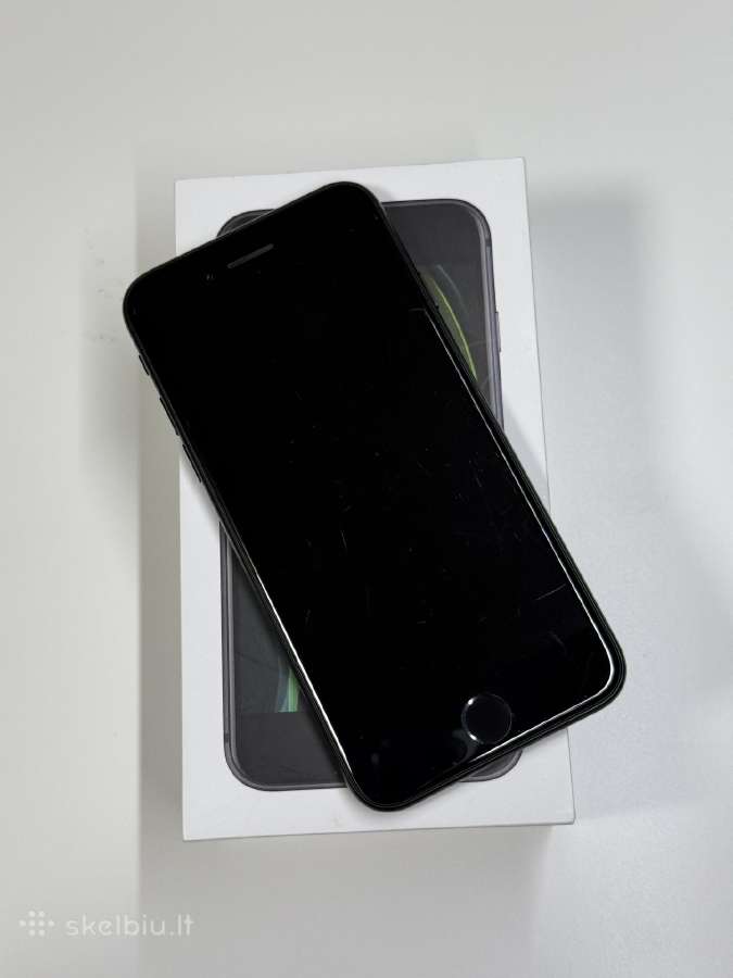 Apple iPhone Se (2020) Black 64 GB - nuotraukos Nr. 3