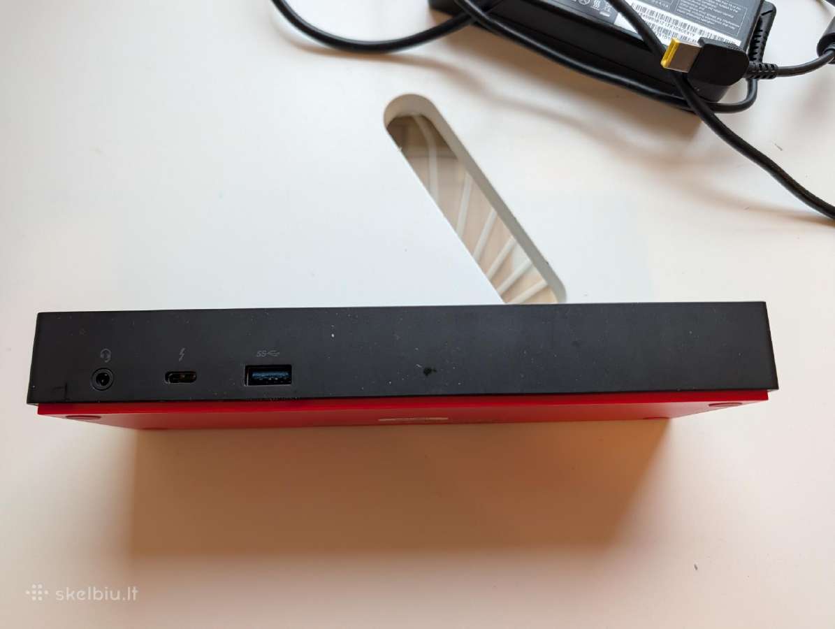 Lenovo Thinkpad Thunderbolt 3 Dock 40ac - nuotraukos Nr. 5
