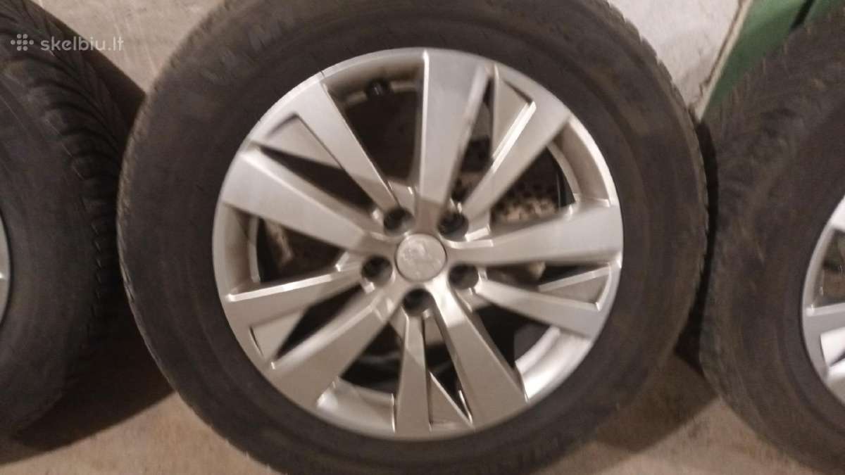 Peugeot 3008 ratlankiai su sezoninėmis padangomis - nuotraukos Nr. 3