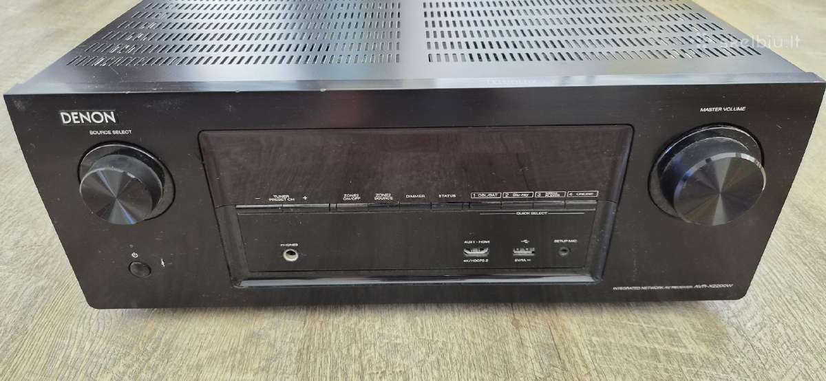 Denon Avr-x2200w 7.2 stiprintuvas su Audyssey - nuotraukos Nr. 2