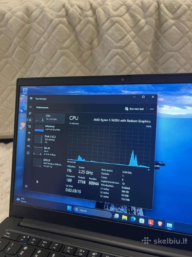 Lenova thinkpad e14 gen 4 - nuotraukos Nr. 5