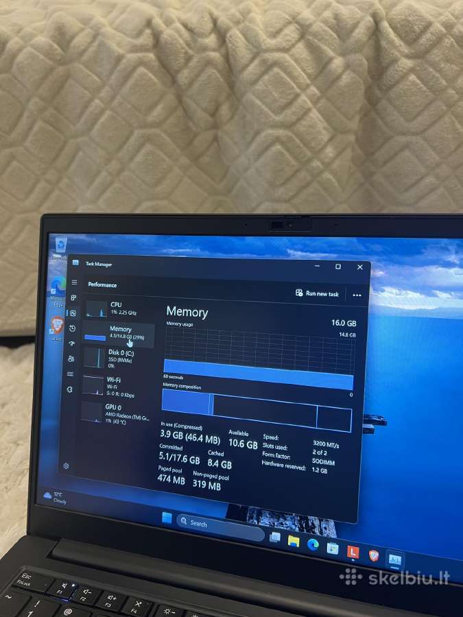 Lenova thinkpad e14 gen 4 - nuotraukos Nr. 6