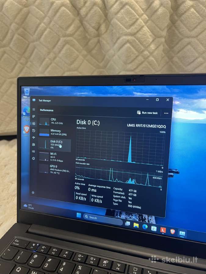 Lenova thinkpad e14 gen 4 - nuotraukos Nr. 7