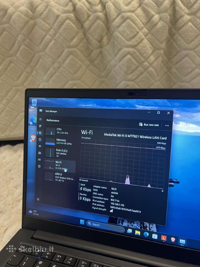 Lenova thinkpad e14 gen 4 - nuotraukos Nr. 8