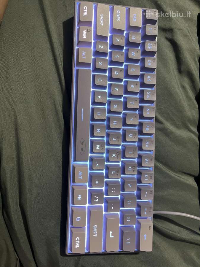 Magegee 60% Rgb Žaidimų Klaviatūra – Kompaktiška - nuotraukos Nr. 8