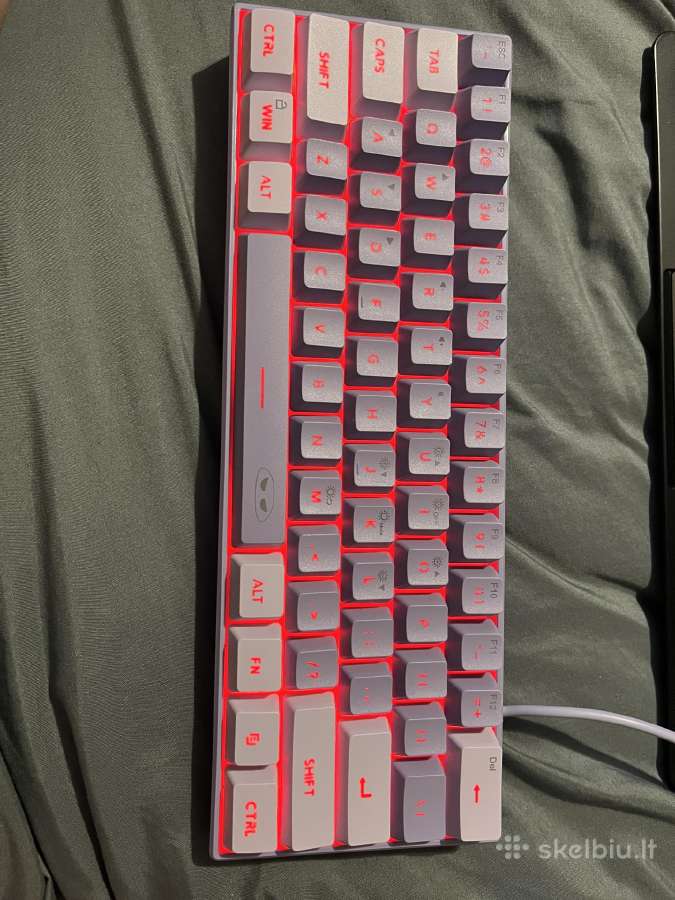Magegee 60% Rgb Žaidimų Klaviatūra – Kompaktiška - nuotraukos Nr. 9