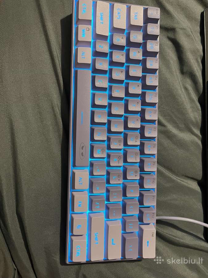 Magegee 60% Rgb Žaidimų Klaviatūra – Kompaktiška - nuotraukos Nr. 12