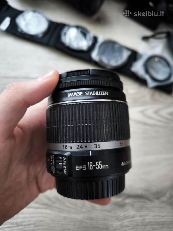 Canon 450d komplektas - nuotraukos Nr. 5