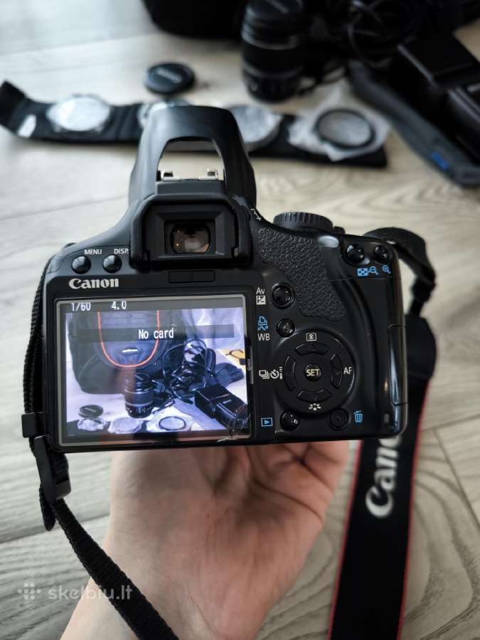 Canon 450d komplektas - nuotraukos Nr. 7