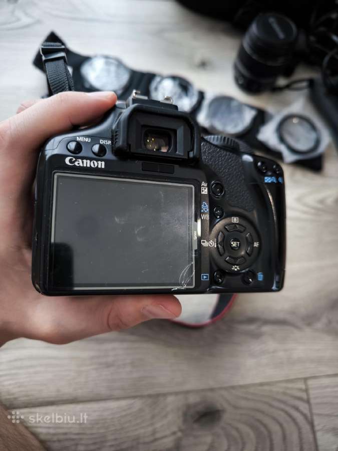 Canon 450d komplektas - nuotraukos Nr. 8