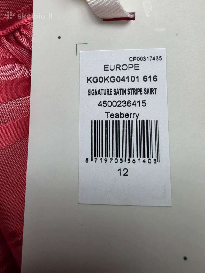 Naujas Tommy Hilfiger sijonas 152 dydžio - nuotraukos Nr. 13