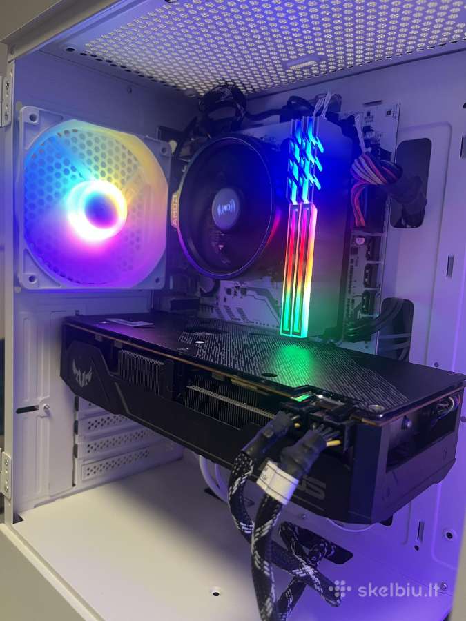 Žaidimų kompiuteris Ryzen 5 3600 / Rx 5700 8gb - nuotraukos Nr. 5
