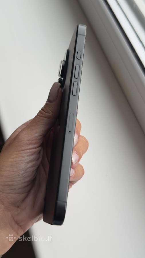 iPhone 16 pro Max 256gb black titanium - nuotraukos Nr. 3
