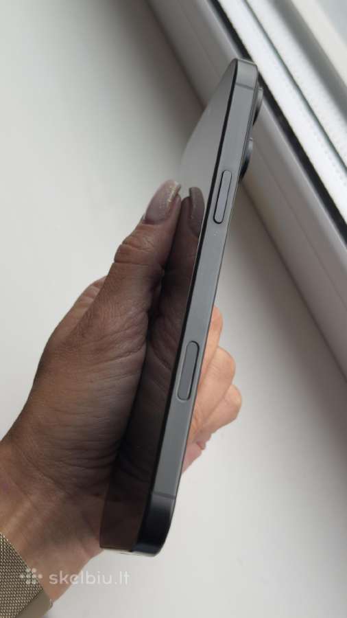 iPhone 16 pro Max 256gb black titanium - nuotraukos Nr. 4