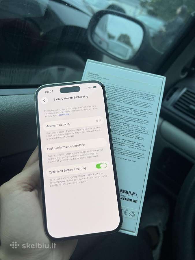 iPhone 14 pro 128 GB - nuotraukos Nr. 4