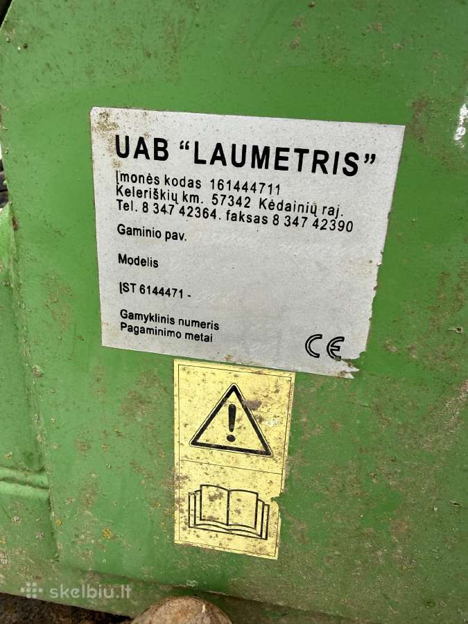 Parduodamas „laumetris“ 5 m diskinis skutiklis - nuotraukos Nr. 8
