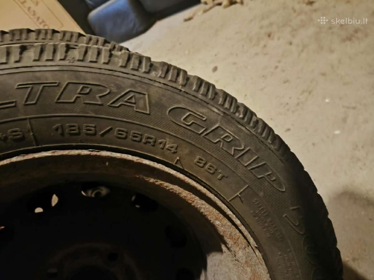 Naudotos R14 padangos, ultra grip - nuotraukos Nr. 4