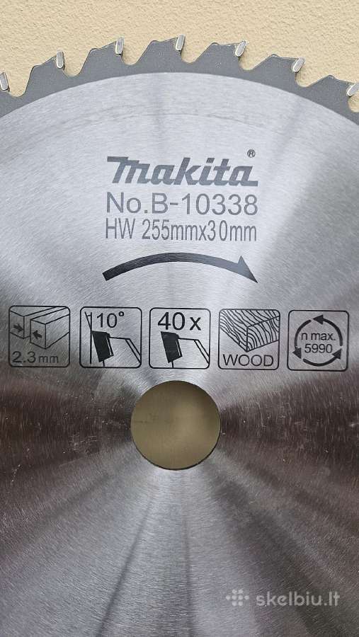 Makita medienos pjovimo diskas - nuotraukos Nr. 2