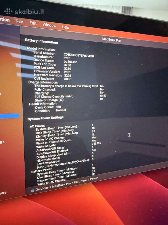 Apple MacBook Pro 15 - nuotraukos Nr. 3