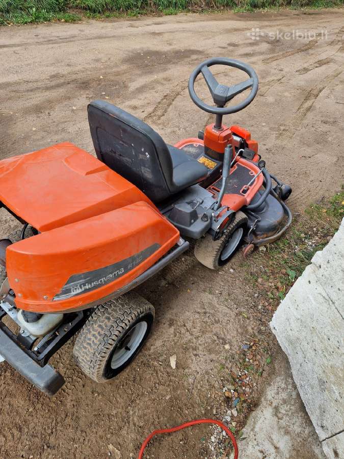 Husqvarna raideris r175 Awd 4+4 su briggs varikliu - nuotraukos Nr. 3