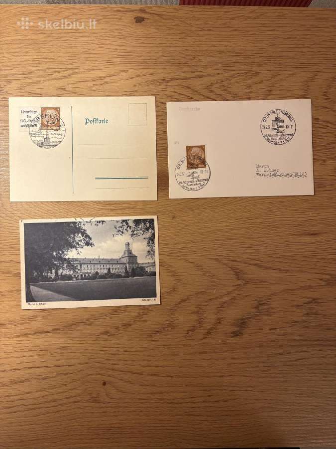 Vokietija Deutsches Reich pirmos dienos antspaudai - nuotraukos Nr. 2