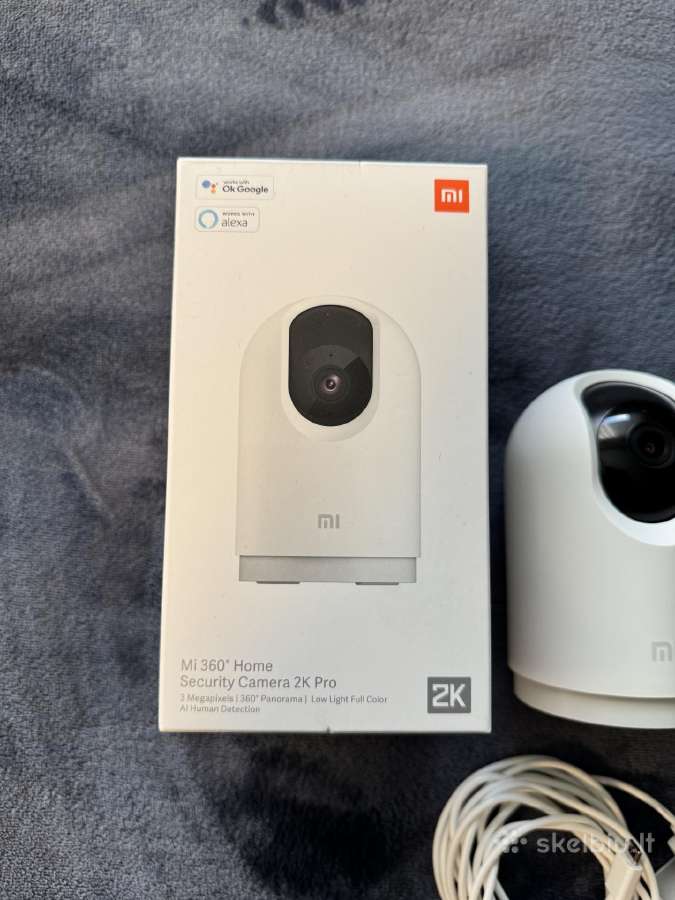 Xiaomi Mi 360 Home Security Camera 2k Pro - nuotraukos Nr. 2
