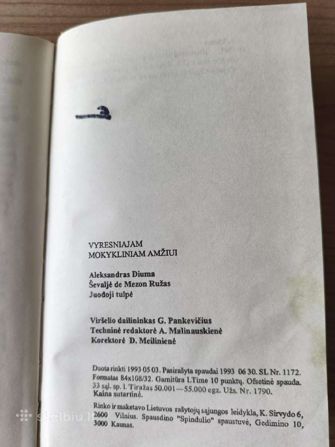 A. Diuma "Ševaljė de Mezon Ružas. Juodoji tulpė" - nuotraukos Nr. 10