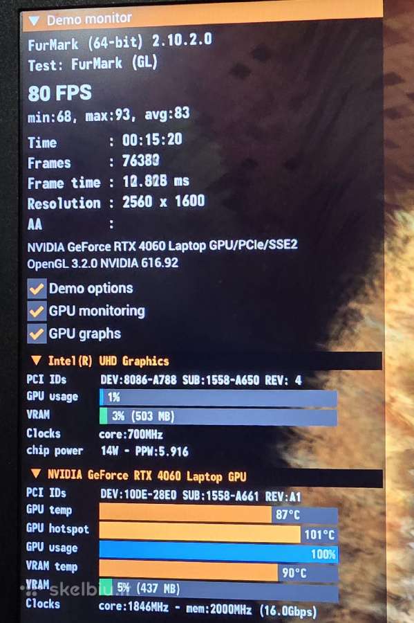Xmgfocus16,i9,rtx4060,32gb/2tb - nuotraukos Nr. 8