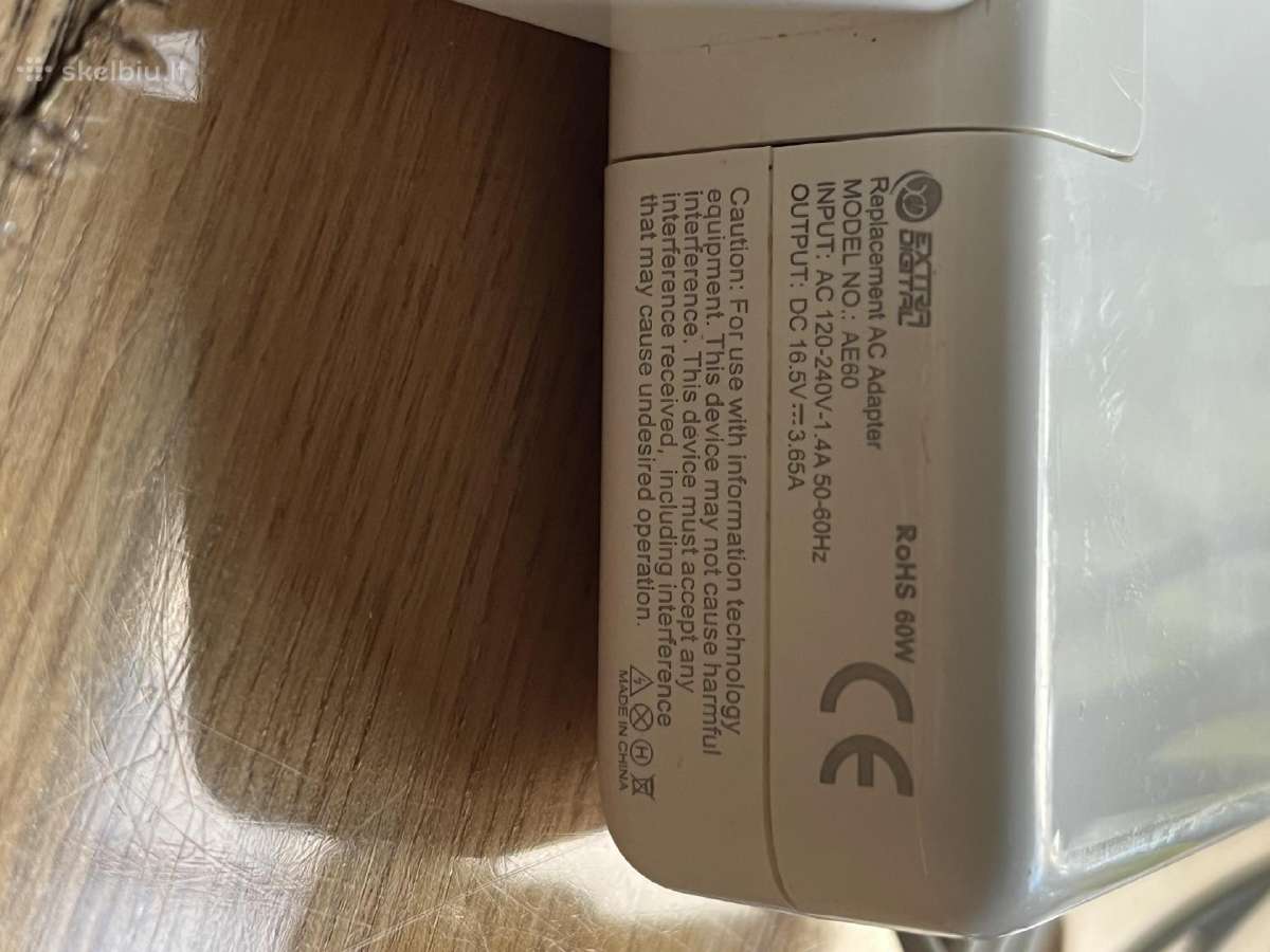 MacBook pakrovėjas Magsafe 2, 60w - nuotraukos Nr. 5