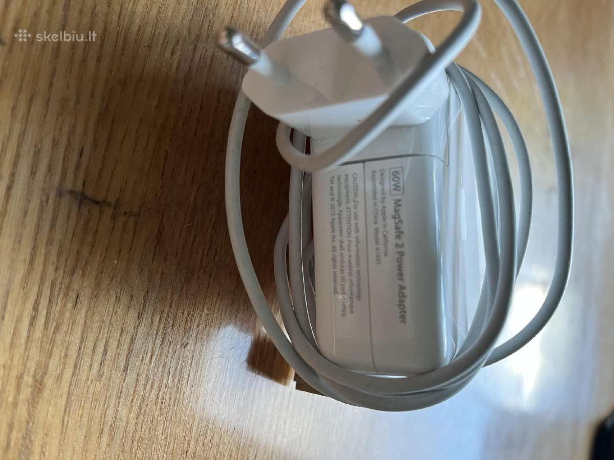 MacBook pakrovėjas Magsafe 2, 60w - nuotraukos Nr. 9