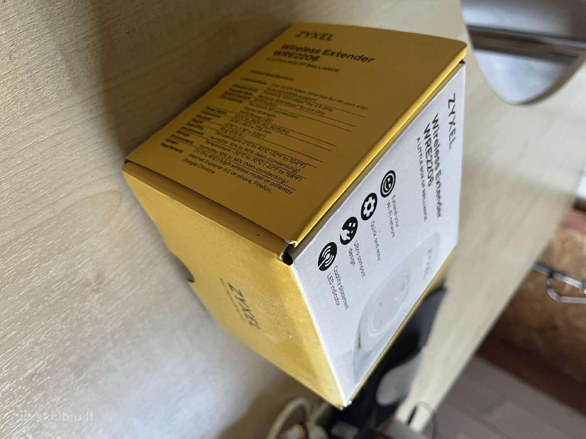 Signalo stiprintuvas Zyxel N300 Wre2206 - nuotraukos Nr. 2