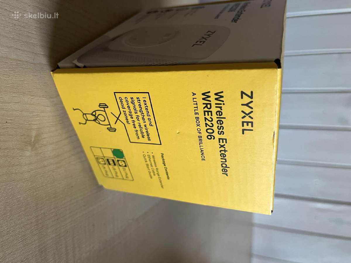 Signalo stiprintuvas Zyxel N300 Wre2206 - nuotraukos Nr. 3