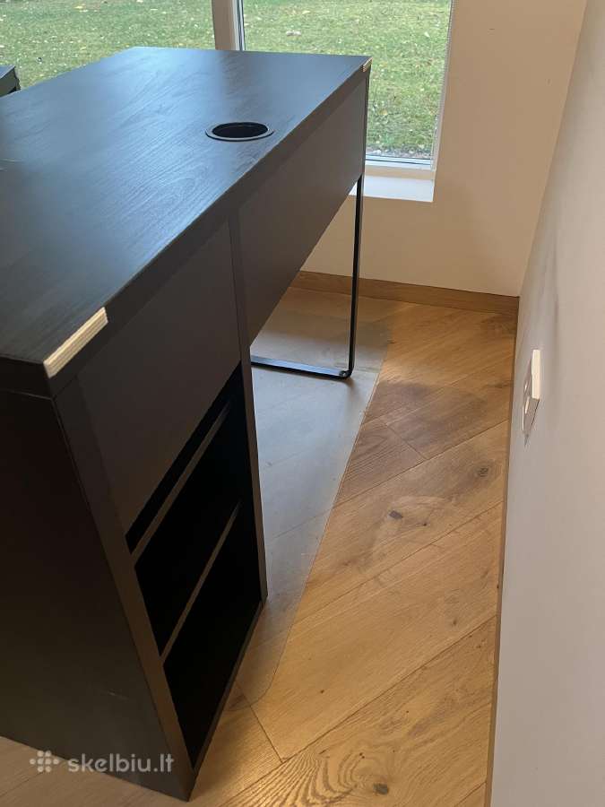 Ikea rašomasis stalas + spintelė su ratukais. - nuotraukos Nr. 4