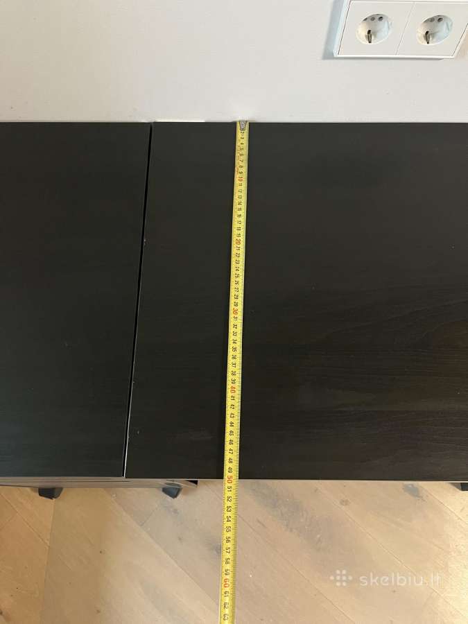 Ikea rašomasis stalas + spintelė su ratukais. - nuotraukos Nr. 7