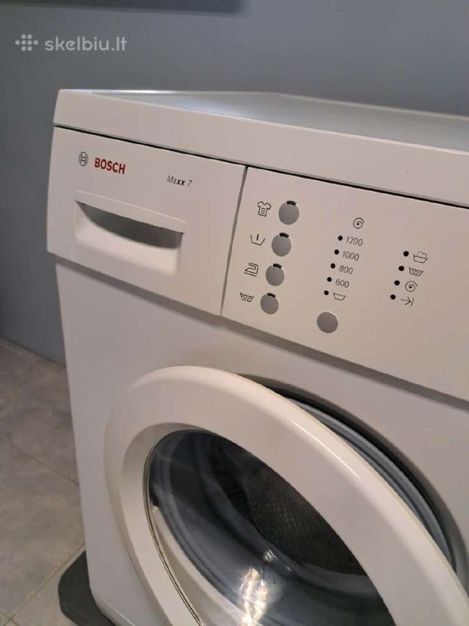 Kruopščiai išvalyta ir paruošta Vokiška Bosch 6kg - nuotraukos Nr. 2