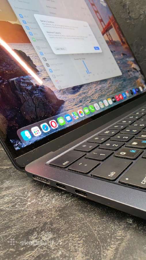 MacBook Air m3 8/256, 100% - nuotraukos Nr. 4