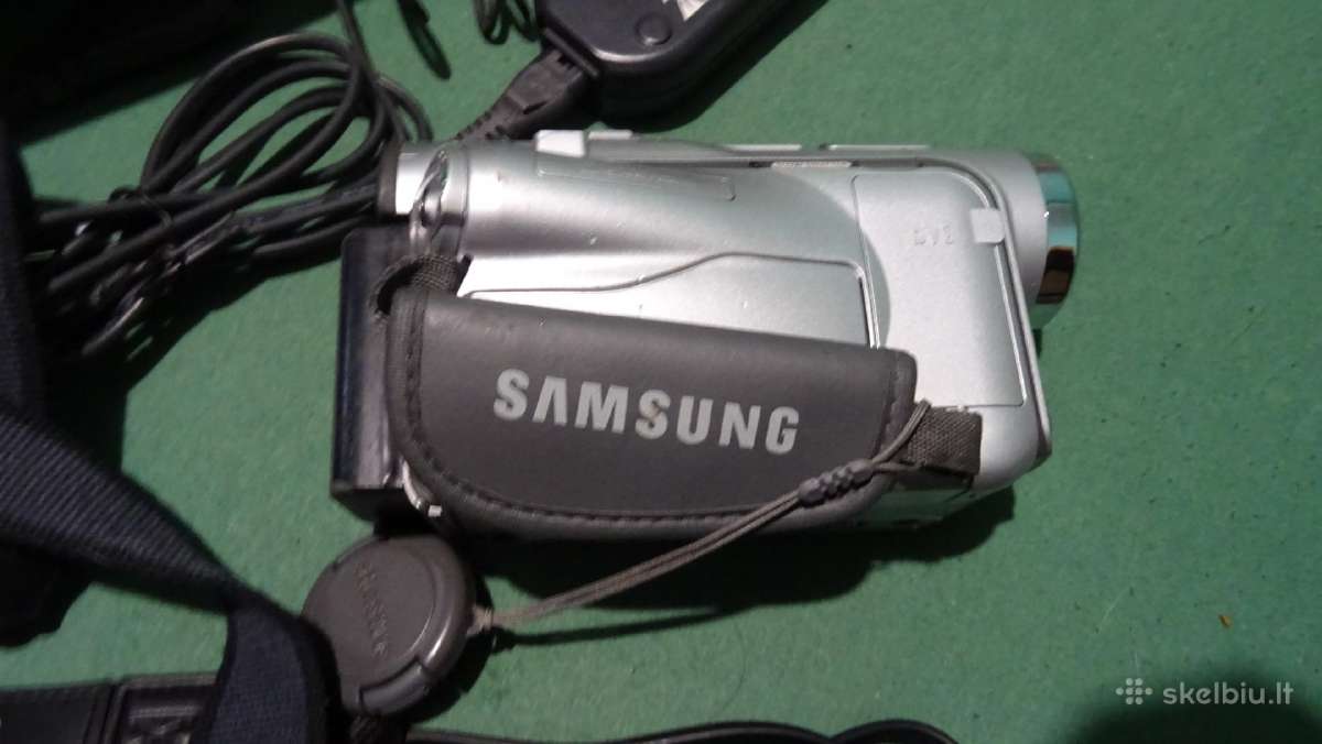 Samsung Mini Dv Kasetinė Video Kamera - nuotraukos Nr. 6