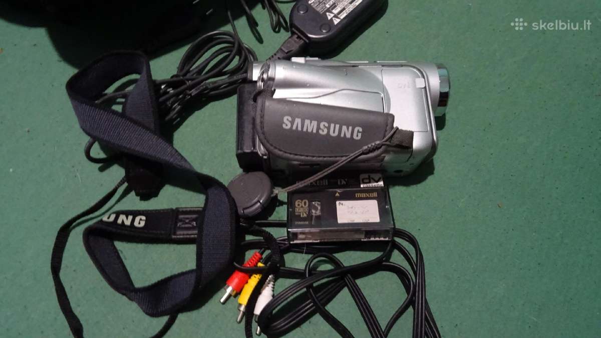 Samsung Mini Dv Kasetinė Video Kamera - nuotraukos Nr. 7