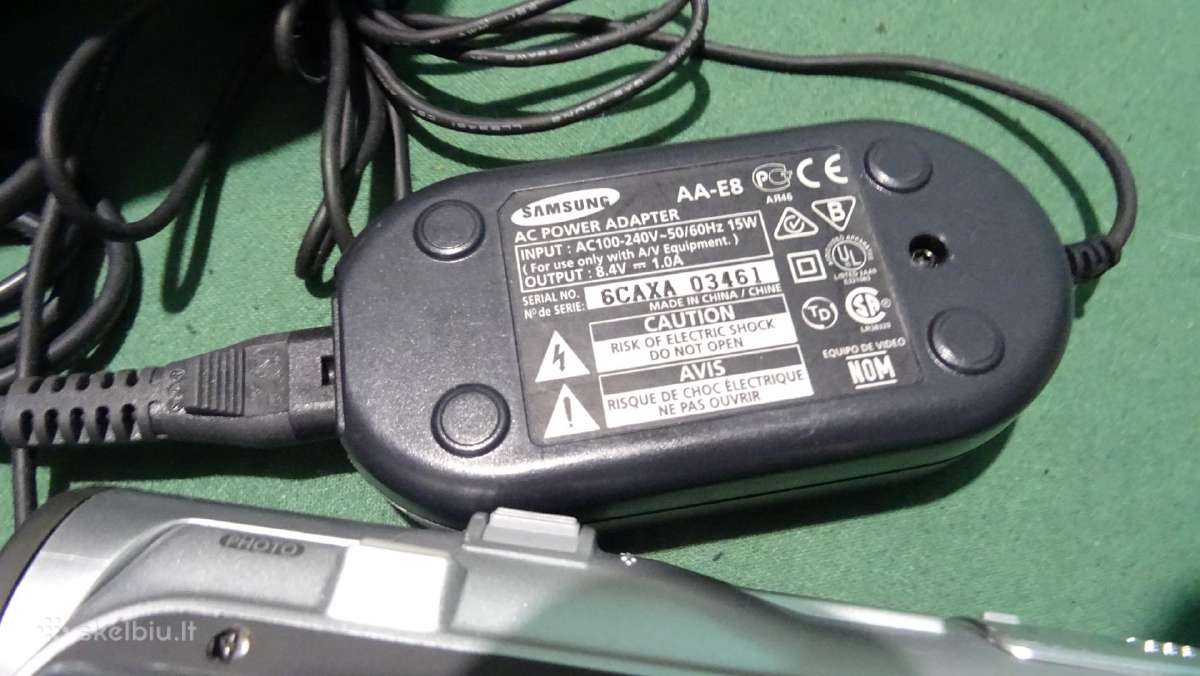 Samsung Mini Dv Kasetinė Video Kamera - nuotraukos Nr. 10