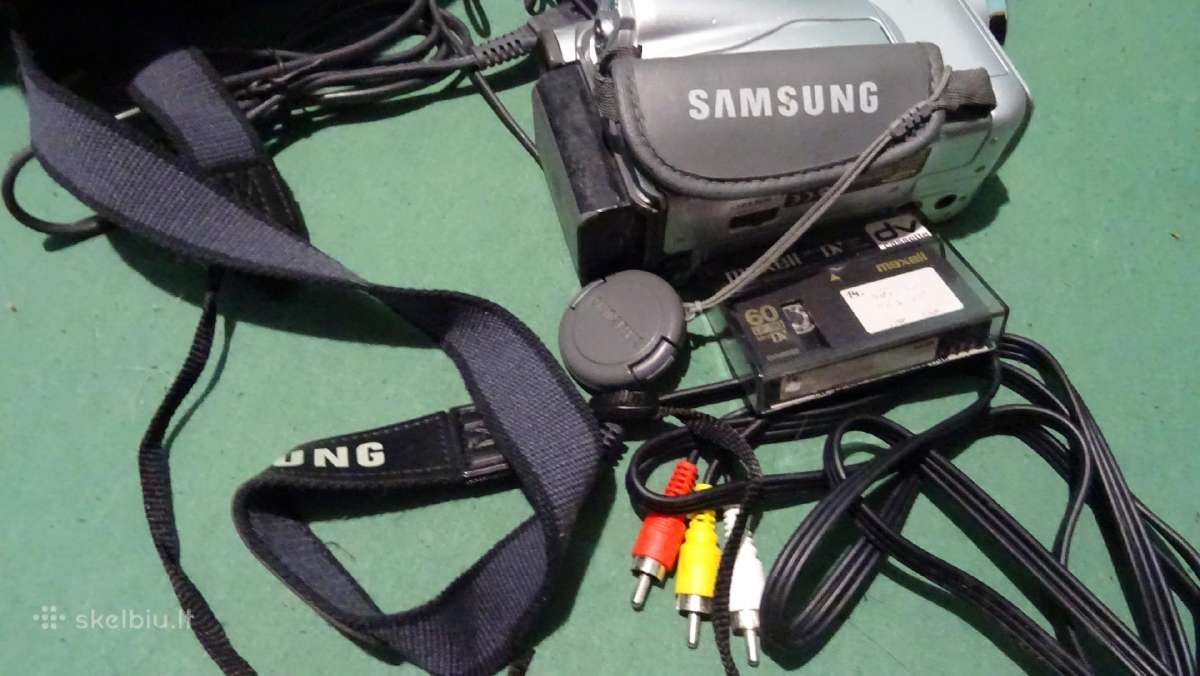Samsung Mini Dv Kasetinė Video Kamera - nuotraukos Nr. 11