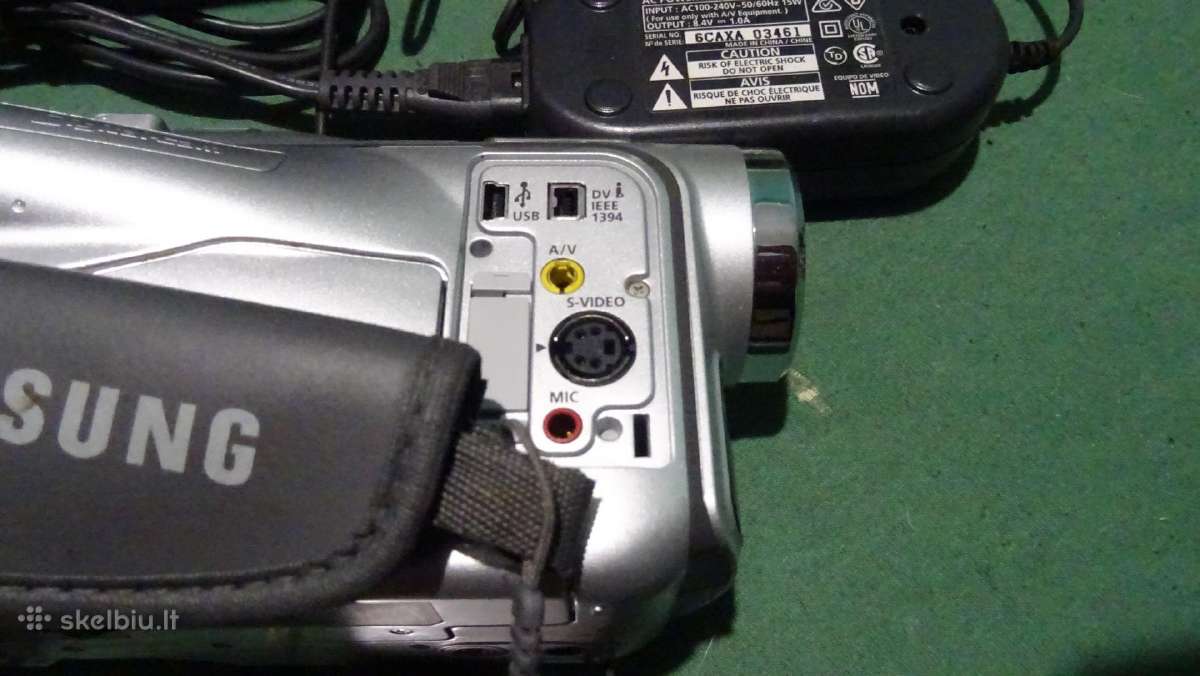 Samsung Mini Dv Kasetinė Video Kamera - nuotraukos Nr. 12